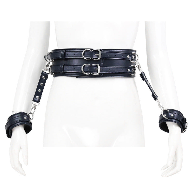 Waist Harness and Handcuffs Cuffs and Restraints