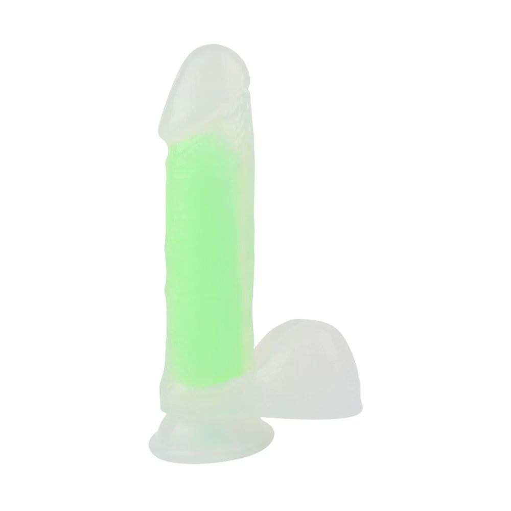 Neon Billy 7.6 Inches Suction Cup Realistic Dildo Plus Free Clean Vibe Realistic Dildos