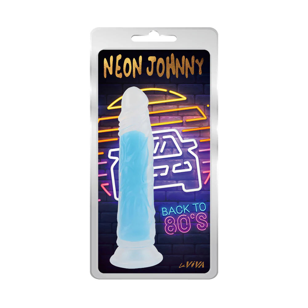 Neon Johnny 8.4 Inches Realistic Silicone Dong Plus Free Clean Vibe Realistic Dildos