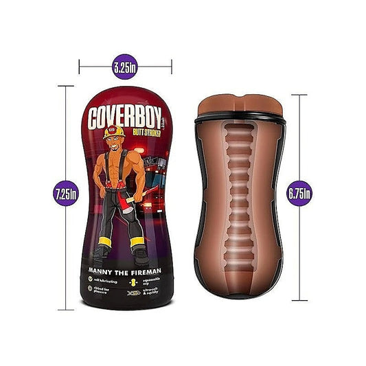 Manny The Fireman - Self-Lubricating Pleasure Toy for Sizzling Nights - Masturbators and Strokers