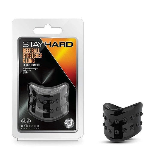 Blush Novelties Stay Hard Beef Ball Stretcher - X Long Edition