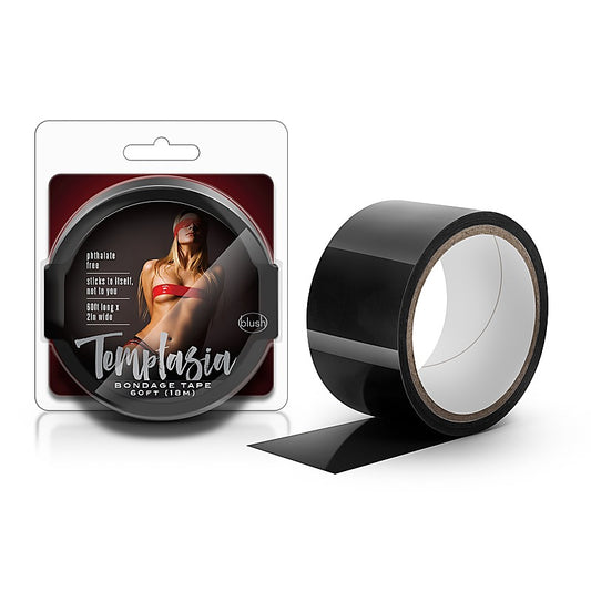 Temptasia Bondage Tape Restraints by Blush Novelties - Cuffs and Restraints