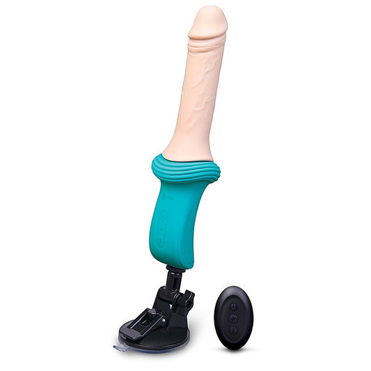 b-Vibe Remote Control Thrusting Dildo Machine - Sex Machines