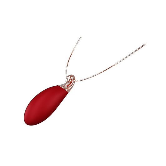 Full Circle Ruby Vibrating Necklace Massager - Clit Ticklers and Pulsators