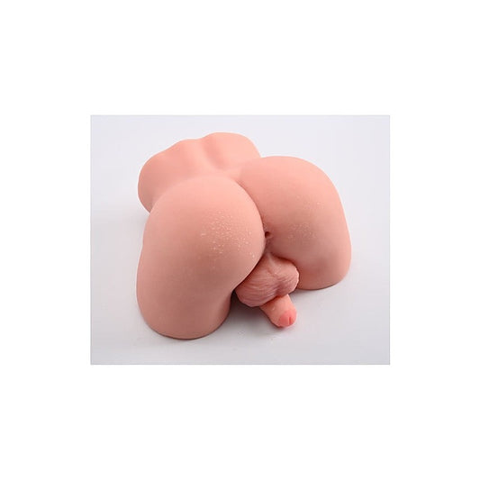 Doc Johnson Lorenzo Male Torso with Cock and Balls - Masturbators and Strokers