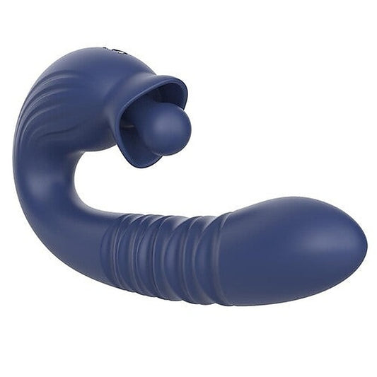 Adam & Eve THE BIG BALLER Thrusting Rabbit Vibrator - Rabbit Vibrators