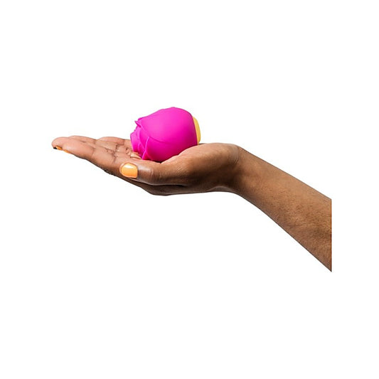 Love Honey Romp Rose 2.0 Vibrating Clitoral Massager - Clit Ticklers and Pulsators