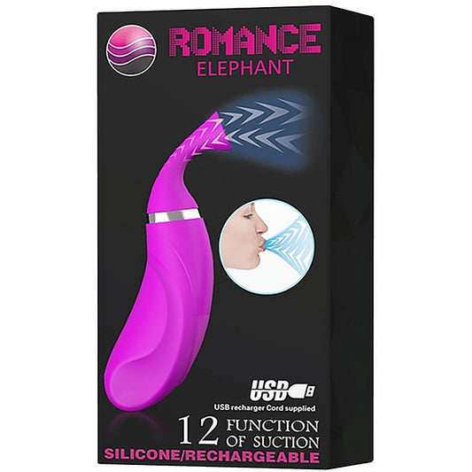 Baile Romance Elephant Rechargeable Clitoral Vibrator - Clit Ticklers and Pulsators