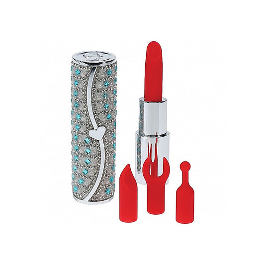 Shots Loveline Tiffany 10 Functions Lipstick Vibrator - Personal Massagers