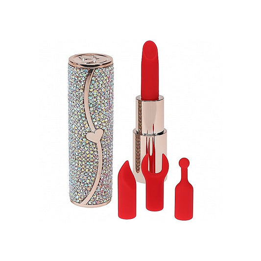 Shots Loveline Sparkle 10 Functions Lipstick Vibrator - Personal Massagers