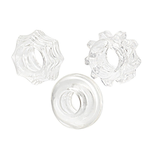California Exotics Reversible Mens Cock Ring Set - Cock Ring Sets