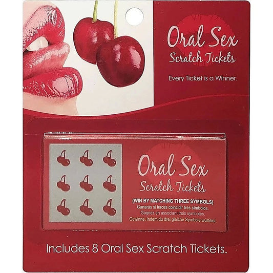 Kheper Games Oral Sex Scratch Tickets - Sex Games, Coupons and Tricks