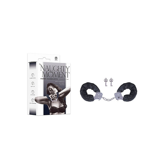 Nanma Corporation Naughty Moment Handcuff With Furry Sleeve - Cuffs And Restraints