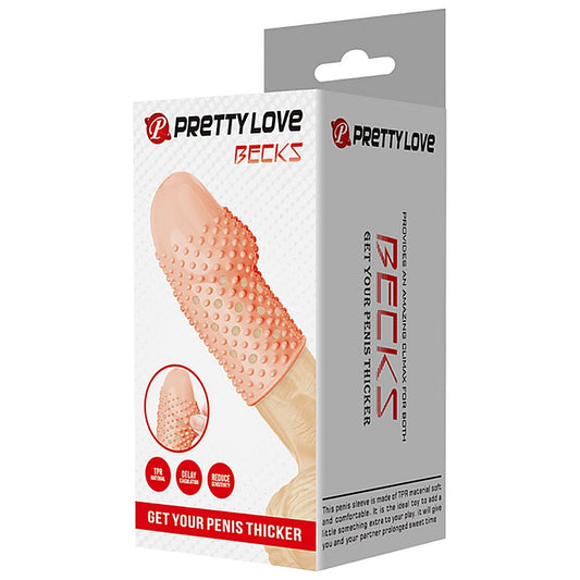 Baile Becks Realistic Penis Extension Sleeve - Penis Sleeves and Extenders