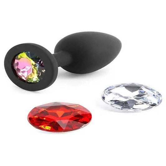 NS Novelties Glams Xchange Round Shape Anal Plug - Butt Plugs