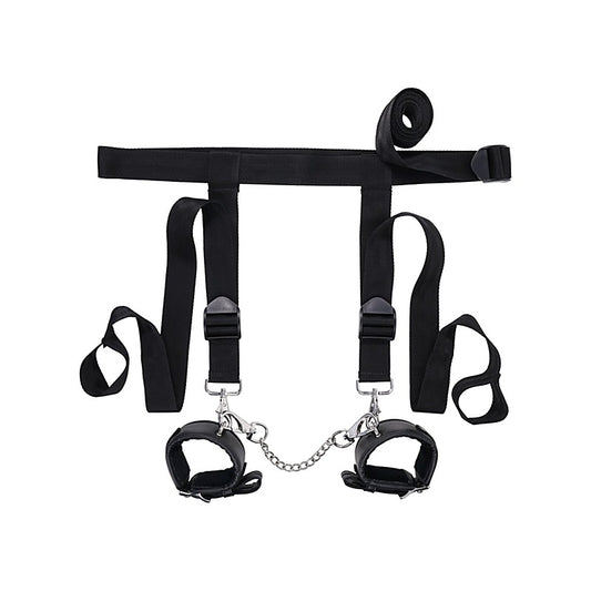 Sportsheets Edge Adjustable BDSM Play Door Restraints - Cuffs And Restraints