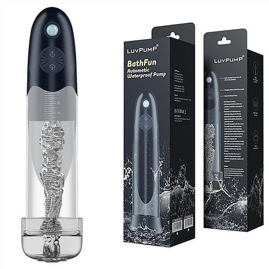 Shots LuvPump BathFun Waterproof Automatic Penis Pump - Penis Pumps And Stretchers