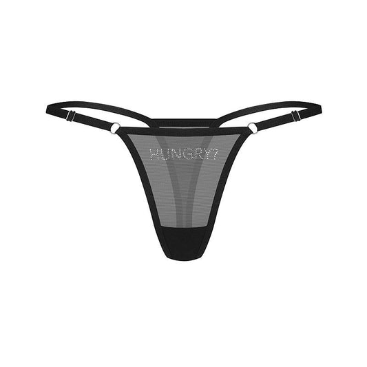 Hungry? Thong Panties by Obsessive Lingerie - G-Strings, Panties and Shorts