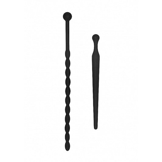 Shots Toys Silicone Urethral Beginners Plug Set 34 g - Urethral Sounds