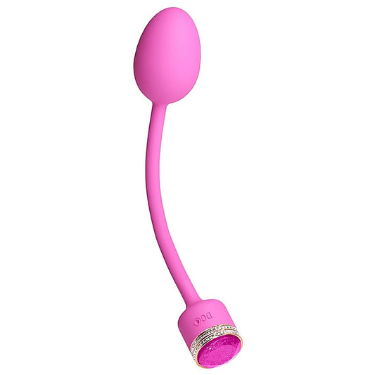 NS Novelties Pretty in Pink Sugar Insertable Vibrating Egg - Love Eggs and Kegel Exercisers