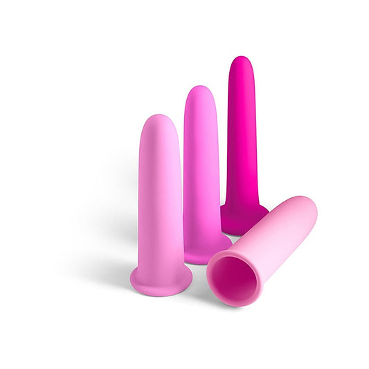 NS Novelties INYA Gliders 4 Piece Stackable Dilator Set - Butt Plugs