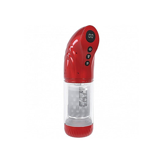 Shots PUMPED StrokeMate Rotating & Thrusting Masturbator - Masturbators and Strokers