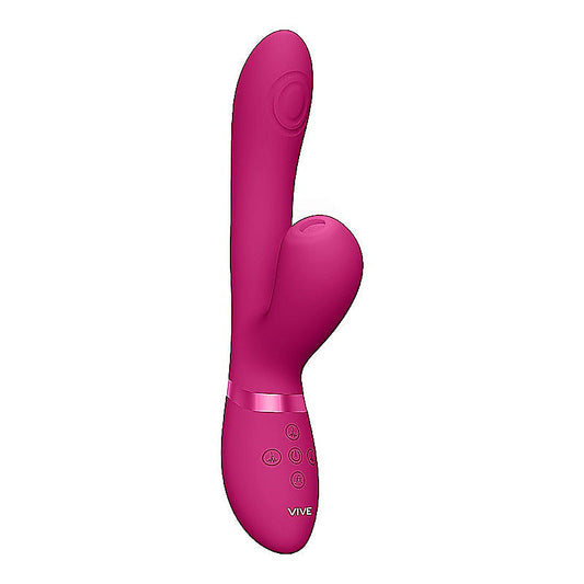 Shots Hide Pulse & Airwave Technology Rabbit Vibrator