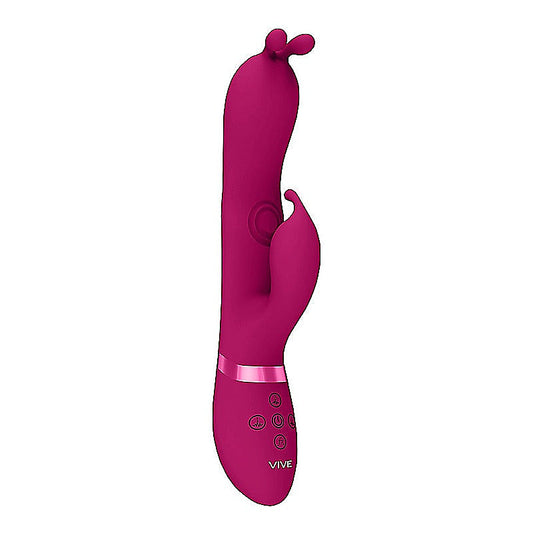 Shots Gada Triple Action Vibrating Rabbit with PulseWave