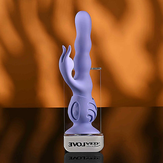 Evolved WIGGLY BUNNY Rabbit Vibrator with Suction Base