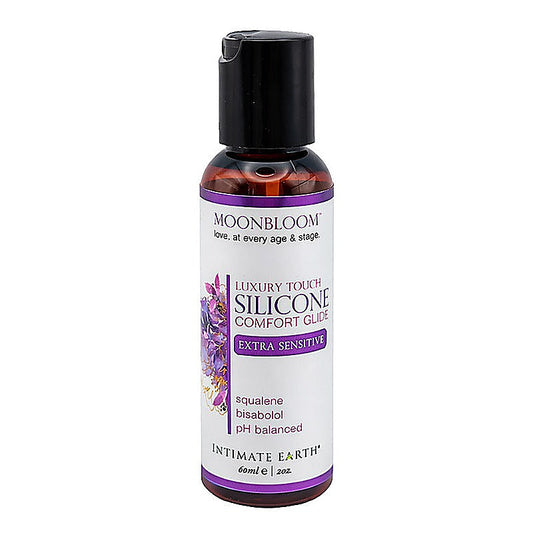 Intimate Earth Moon Bloom Silicone Comfort Glide - Silicone Based Lubes