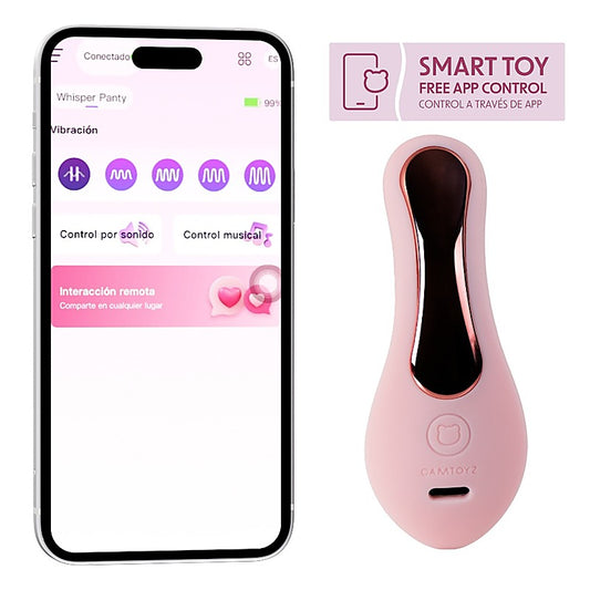 Whisper Silent App Controlled Panty Vibrator by CamToyz - Love Eggs and Kegel Exercisers