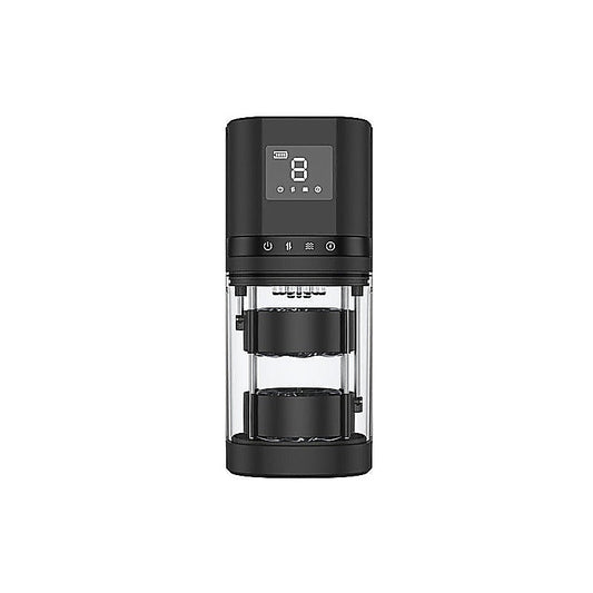 Doc Johnson Maximus LCD Auto Thrusting and Vibrating Stroker - Masturbators and Strokers