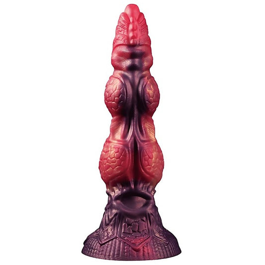 Baile Savage Beastlord 9.4 Inch Rippled Silicone Dildo - Realistic Dildos