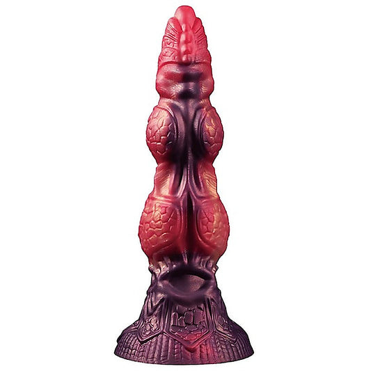 Baile Savage Beastlord 9.4 Inch Rippled Silicone Dildo - Realistic Dildos