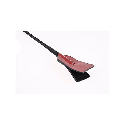 Sportsheets Saffron Tap & Tickle Dual Ended Crop and Silicone Flogger - Whips And Crops