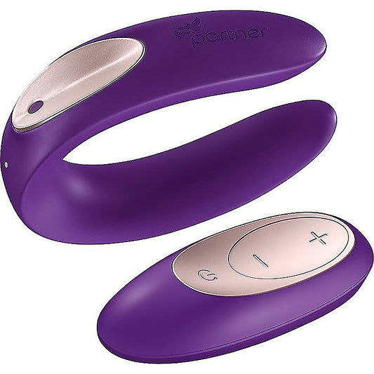 Satisfyer Partner Plus U Shaped Vibrating Couples Massager - Sex Toys For Couples