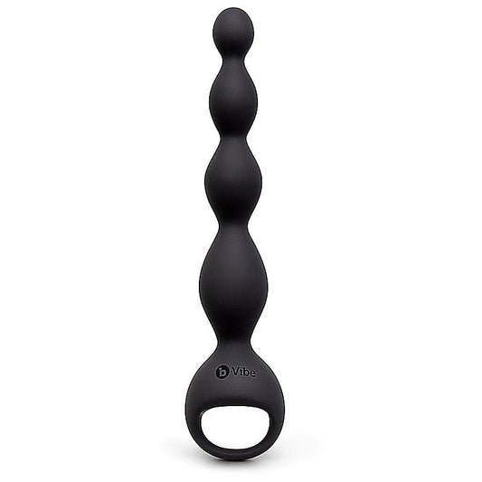 b-Vibe 6.5 Inch Vibing Tapered Silicone Anal Beads