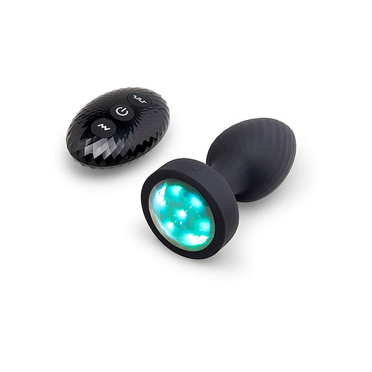 b-Vibe Light Up Remote Controlled Vibrating Butt Plug - Butt Plugs