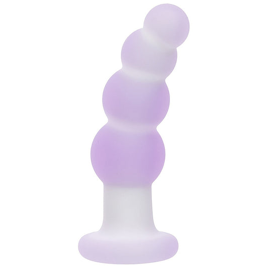 CalExotics Lavender Haze Beaded Curved Anal Probe