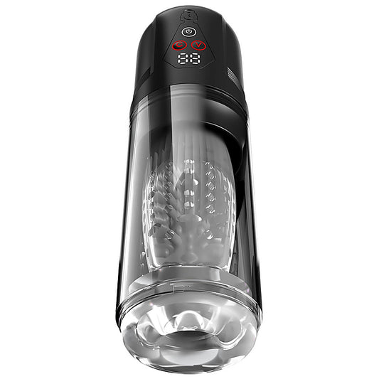 PDX Elite Mega-Bator Pro Vibrating Male Masturbator - Masturbators and Strokers