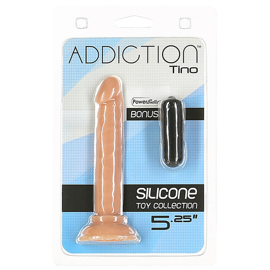 BMS Factory Tino 5.25 Inches Realistic Silicone Dildo - Realistic Dildos