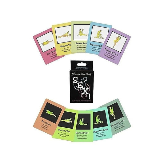 Kheper Games Glow in the Dark Sex Cards Adult Game - Sex Games, Coupons and Tricks