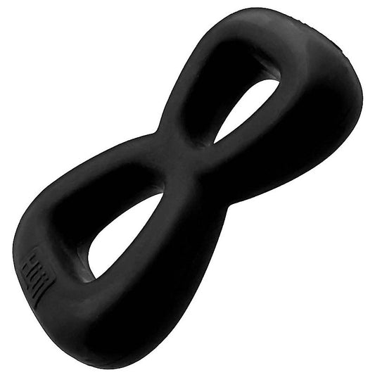 Boomerang Double Cockring Ball Stretcher by Hunkyjunk - Ball Stretchers and Crushers