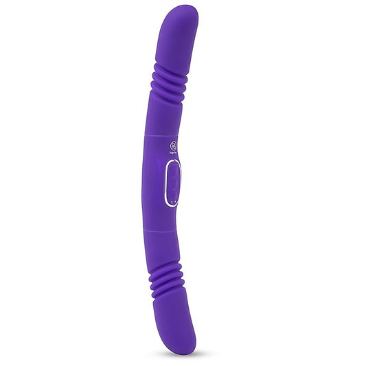Double Delight Vibrating and Thrusting Dildo by Together
