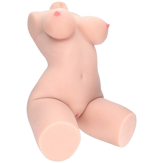 XKIN Bodyforms Lyla Rose Lifelike Torso Masturbator by Shots
