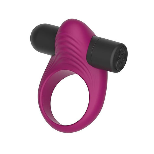 Silicone Rechargeable Vibrating Penis Ring by Passion Play - Vibrating Cock Rings