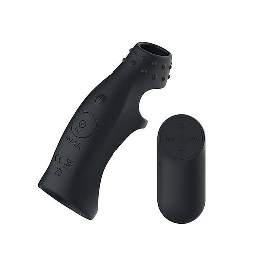 Vibrating Penis Sleeve with Wireless Remote by Passion Play - Penis Sleeves and Extenders