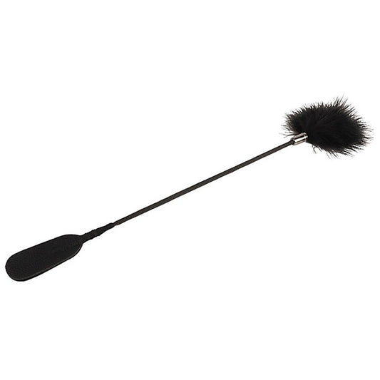 Smooth Textured Tickle Feather Bondage Crop by Chisa - Whips And Crops