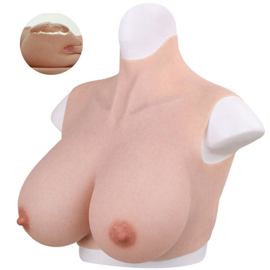 Breastplates Crossdresser Silicone Fake Tits by BDStyle - Breast and Nipple Toys