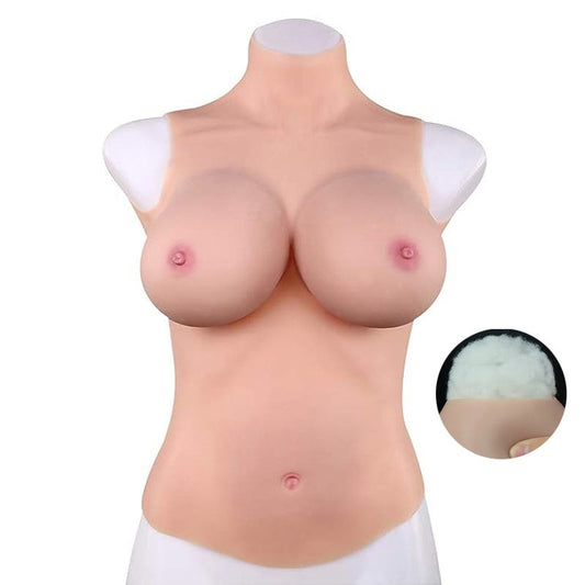 Half Body Cotton Breast Forms by BDStyle - Breast and Nipple Toys